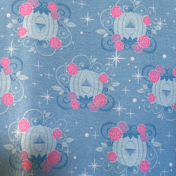Disney store Cinderella nightgown size 9/10 blue and pink carriage princess - Picture 7 of 7